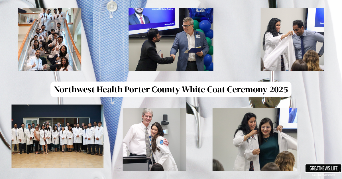 Northwest Health – Porter welcomes 18 new residents to its programs at white coat ceremony