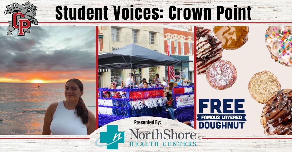 GreatNews.Life Student Voices: Crown Point comes together through doughnuts, parades, and public service