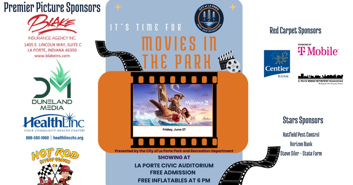 Movies in the Park Relocated to Civic Auditorium Due to Weather