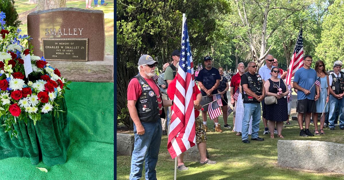 Pvt. Charles Smalley Jr. laid at last to rest