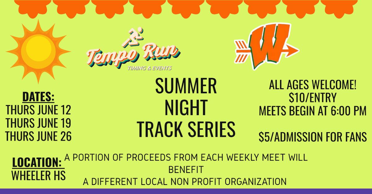 Summer Night Track Series by Tempo Run Timing & Events
