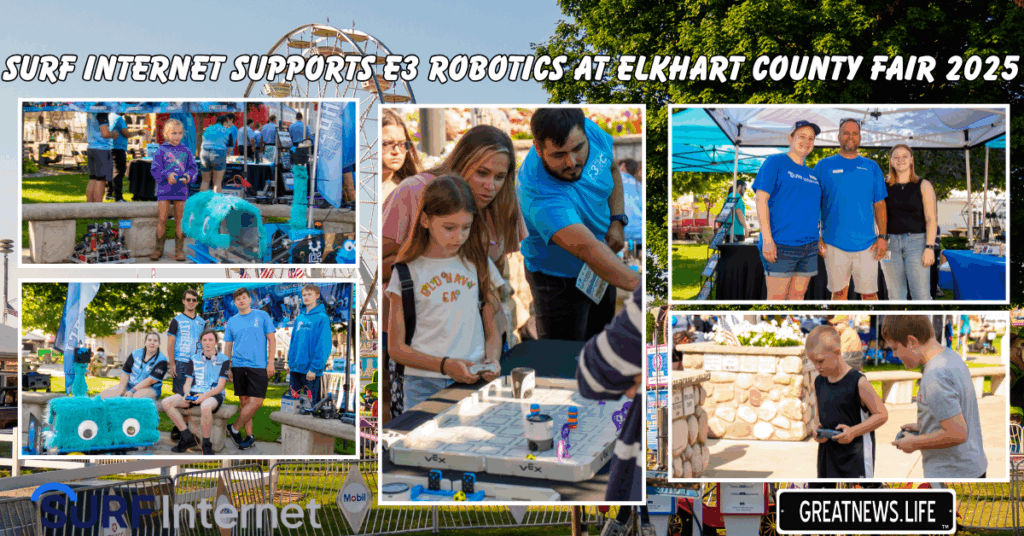 Surf Internet joins forces with E3 Robotics Center to bring STEM activities to kids at Elkhart County 4-H Fair