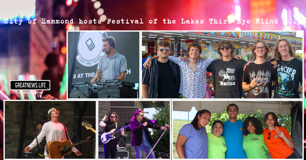 City of Hammond hosts Festival of the Lakes Third Eye Blind 2025