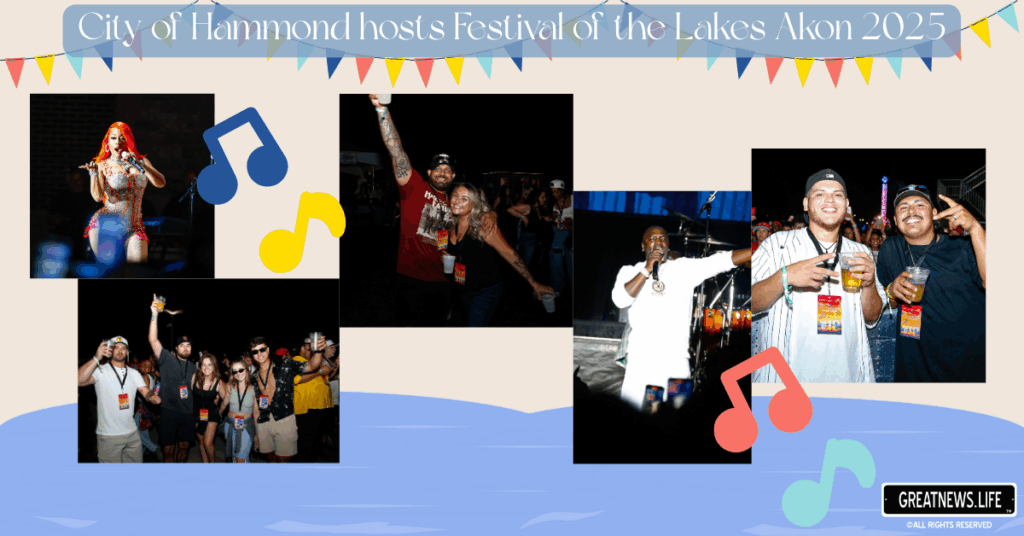 City of Hammond hosts Festival of the Lakes Akon 2025