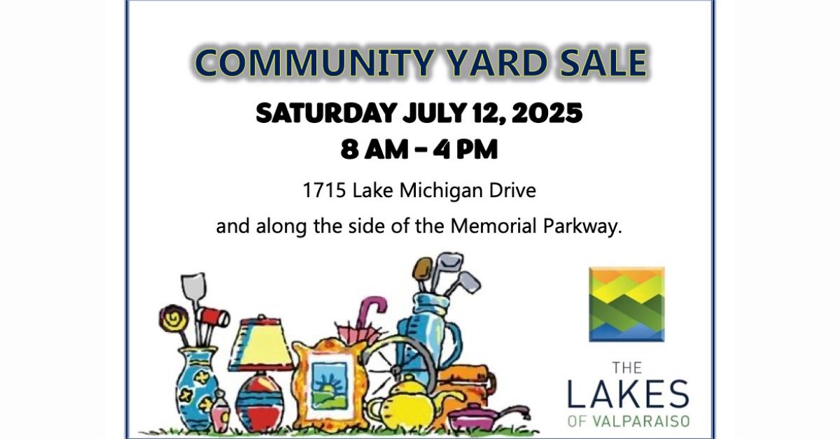 The Lakes of Valparaiso Community Yard Sale 2025