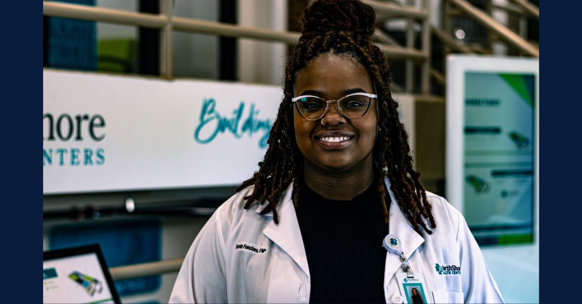 Pediatric Nurse Practitioner Kaela Funches brings compassion, empathy to care at NorthShore Health Centers’ Gary Clinic