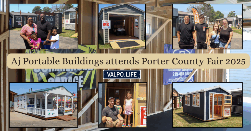 AJ Portable Buildings attends Porter County Fair 2025