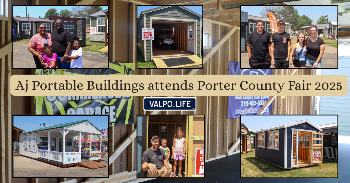 AJ Portable Buildings attends Porter County Fair 2025