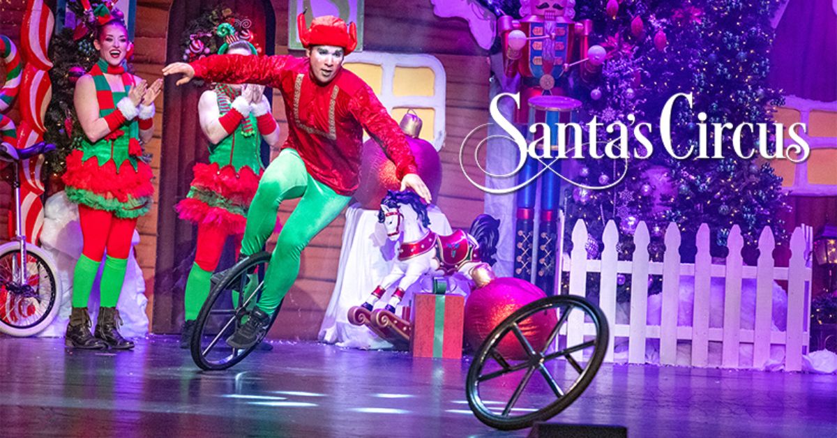 Santa’s Circus at Four Winds New Buffalo’s Silver Creek Event Center on December 13 and 14