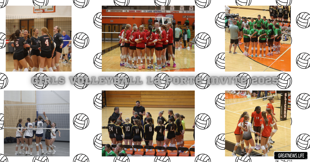 GIRLS VOLLEYBALL La Porte Invite 2025