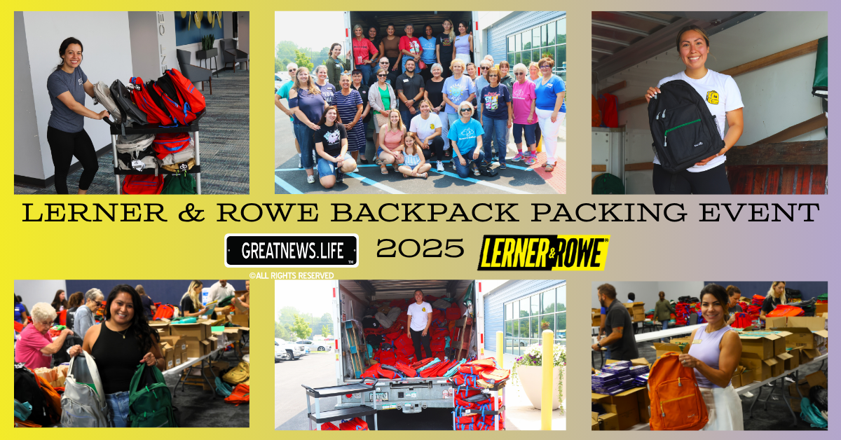 Lerner &amp; Rowe assembles team of 30 community volunteers for backpack packing ahead of Chicago giveaway
