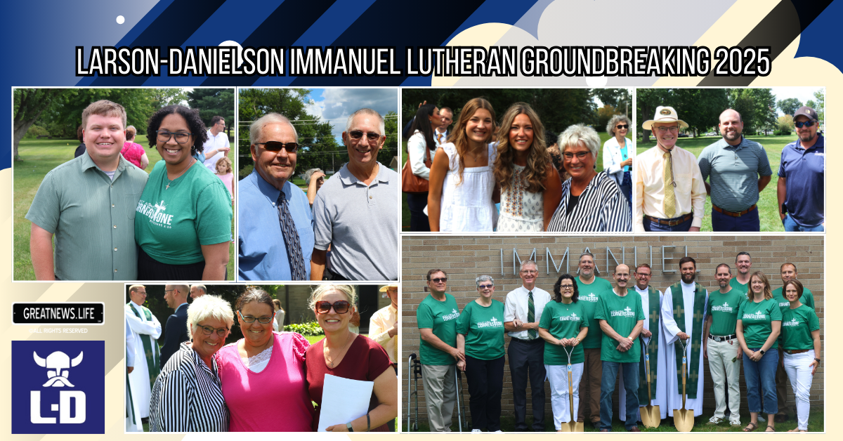Immanuel Lutheran breaks ground with Larson-Danielson on new middle school wing