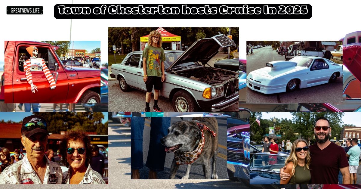 Town of Chesterton hosts Cruise In 2025