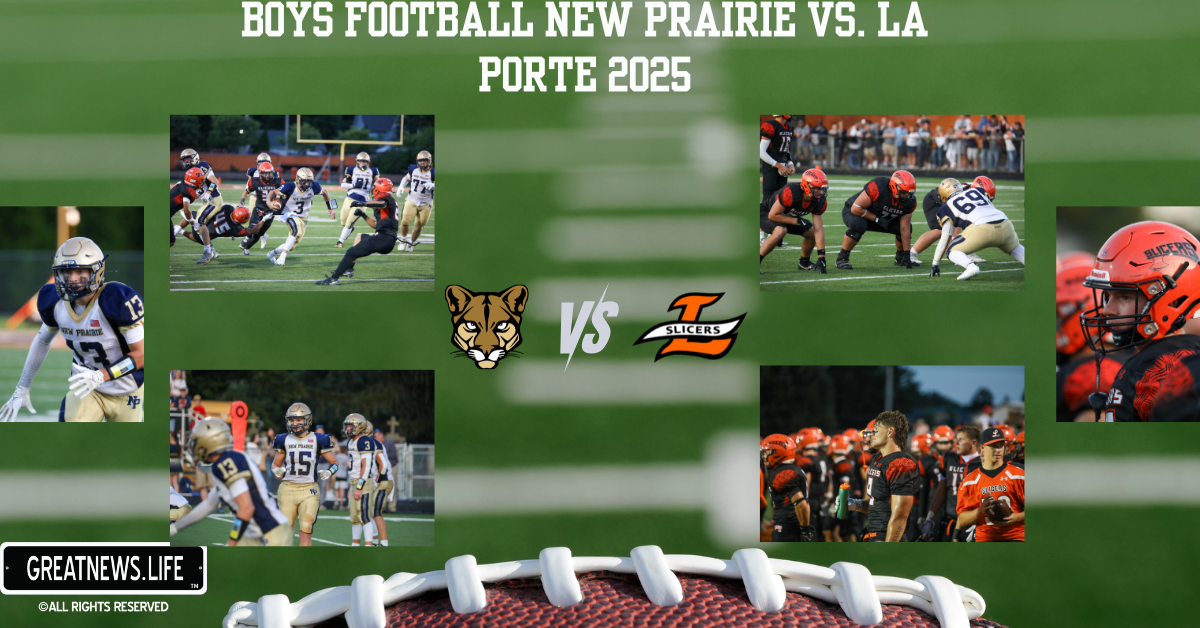 BOYS FOOTBALL New Prairie VS. La Porte 2025