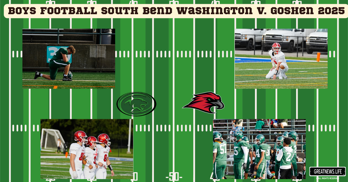 BOYS FOOTBALL South Bend Washington v. Goshen 2025
