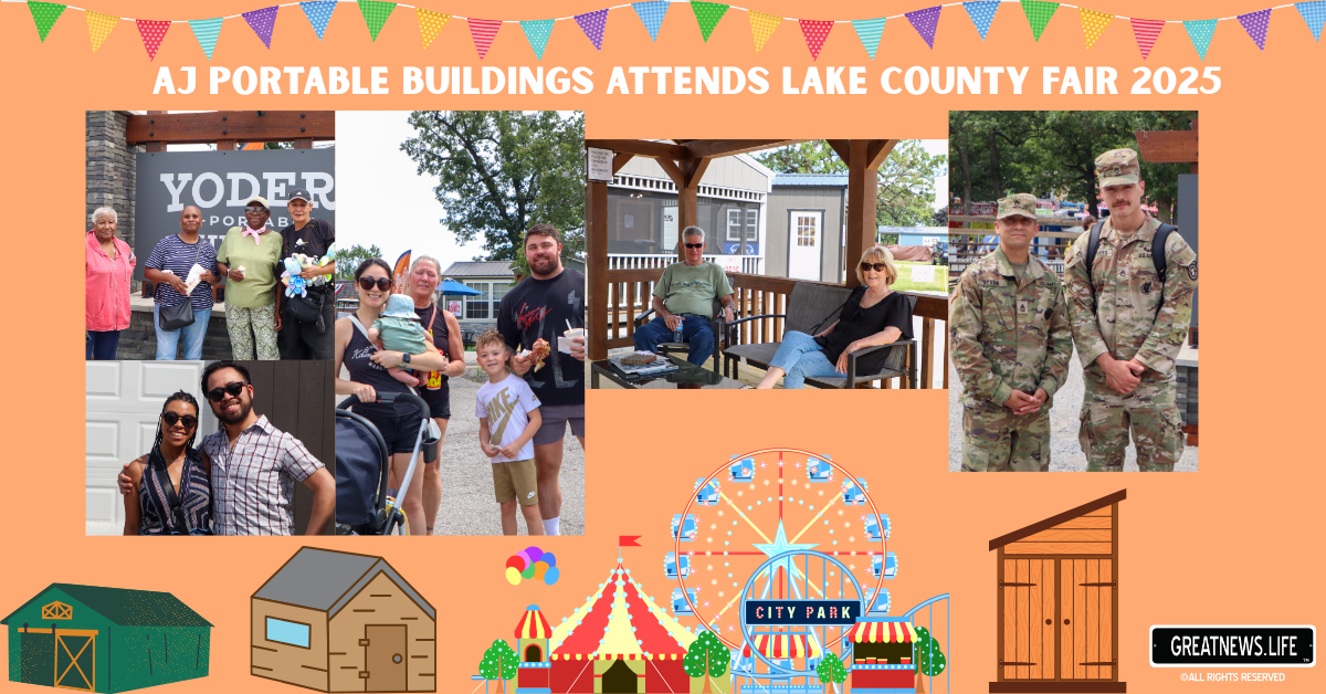 Aj Portable Buildings attends Lake County Fair 2025
