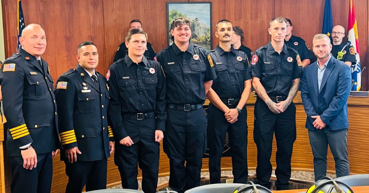 Four Firefighter/EMTs Sworn In to Hobart Fire Department