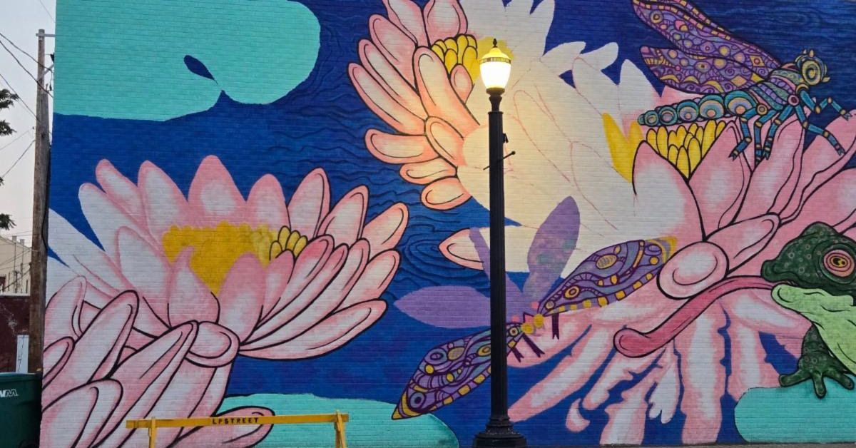 Lubeznik Center for the Arts Announces Ribbon Cutting for New HotSpot Cafe Mural