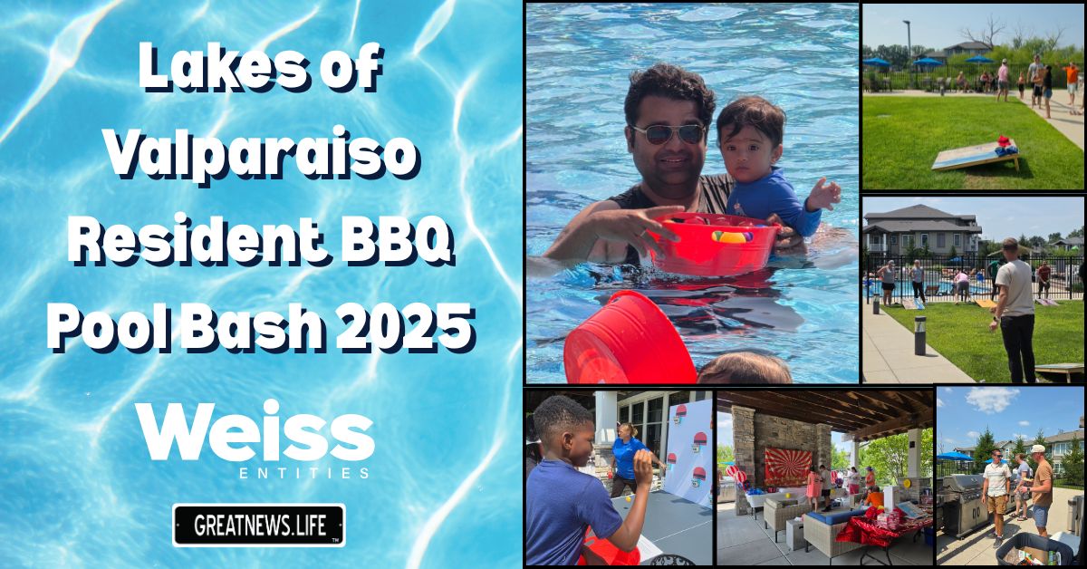 Lakes of Valparaiso celebrates end of summer season, strengthens community, with Resident BBQ Pool Bash