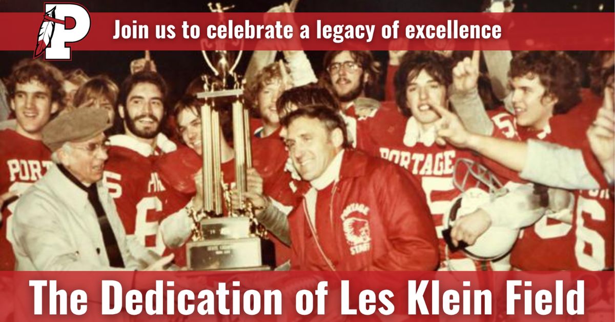 Portage High School to dedicate football field in honor of beloved coach Les Klein