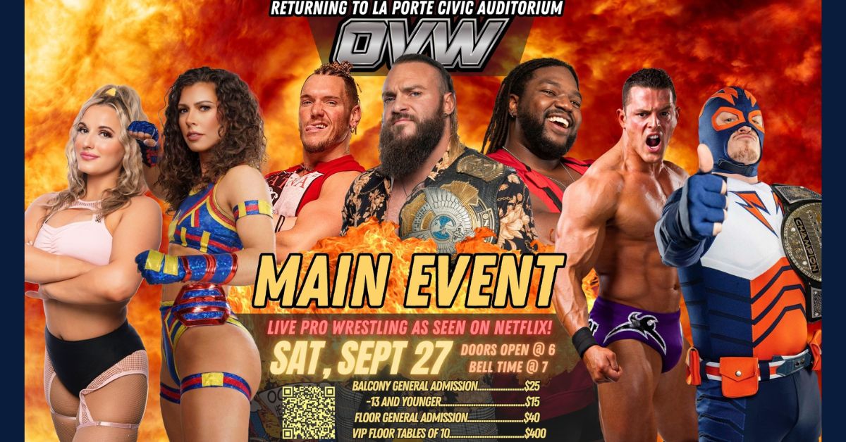 Presented by La Porte Civic Auditorium: Ohio Valley Wrestling
