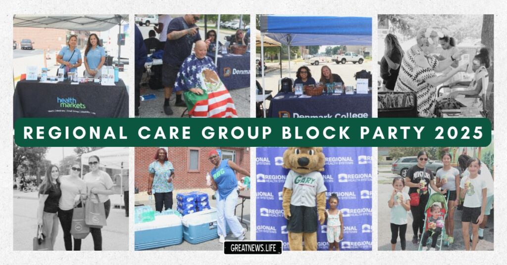 Regional Health Systems channels the spirit of the summer at National Health Center Week block party event   