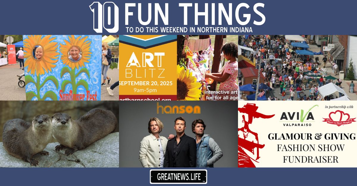 10 Fun Things To Do in Northern Indiana this weekend, September 18 &#8211; September 21
