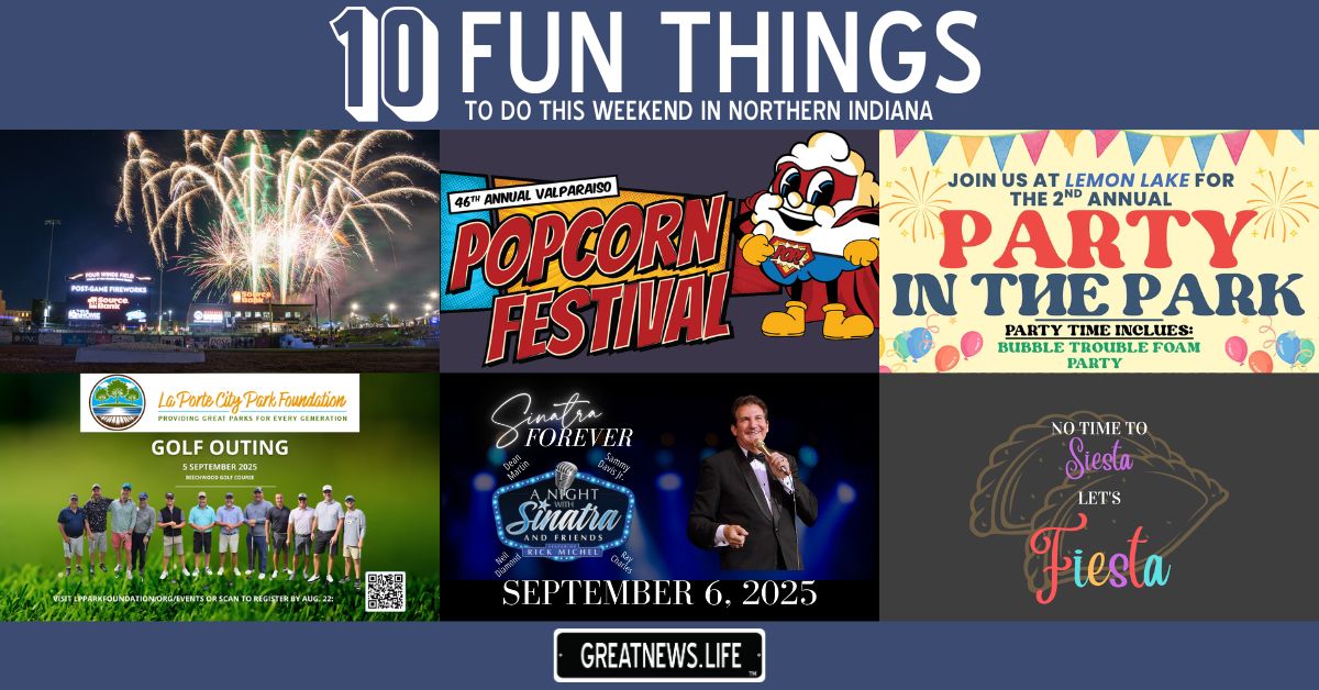 10 Fun Things To Do in Northern Indiana this weekend, September 4 – September 7
