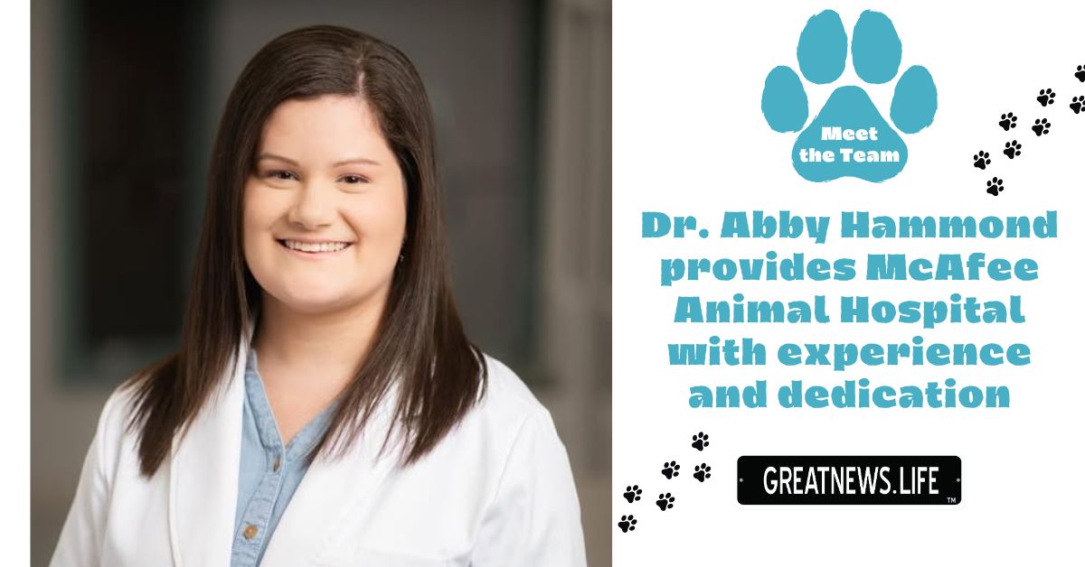 Dr. Abby Hammond provides McAfee Animal Hospital with experience and dedication