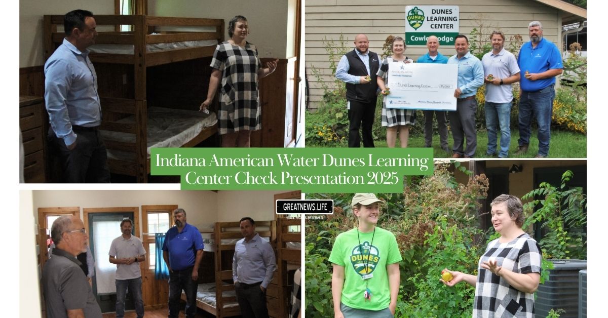 Indiana American Water provides supports environmental education among youth of the Region
