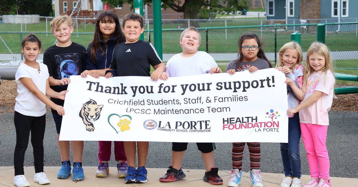 Crichfield Elementary School Celebrates New Inclusive Playgrounds with Ribbon-Cutting Ceremony 