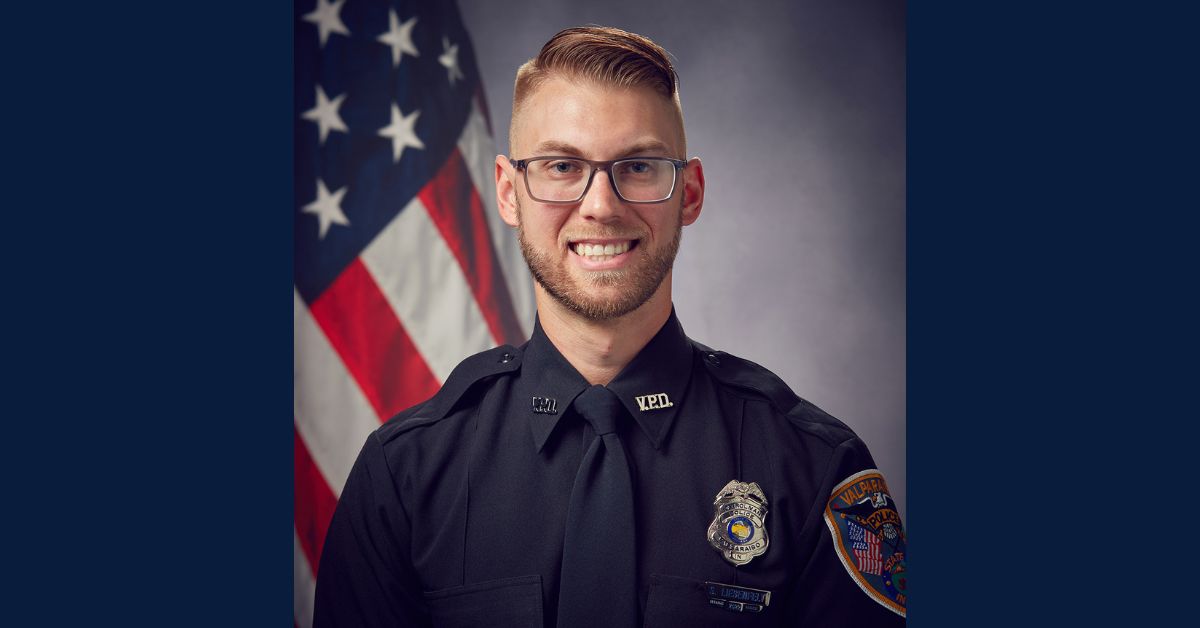 Valpo PD promotion announcement