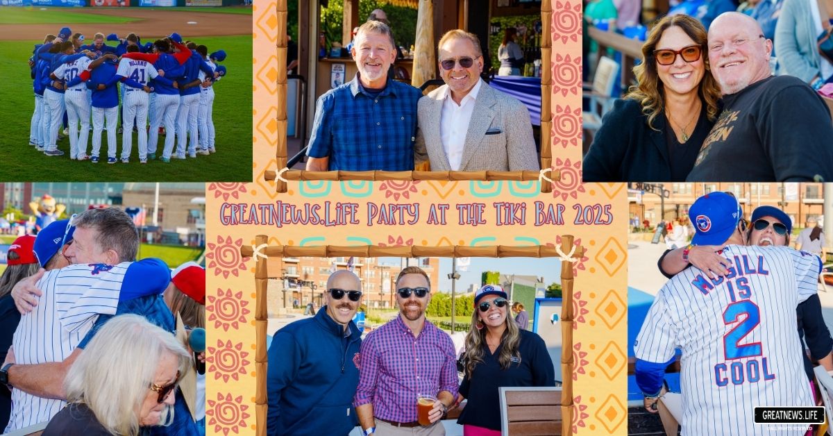 GreatNews.Life Brings Positivity to the Ballpark with Party at the Tiki Bar 2025