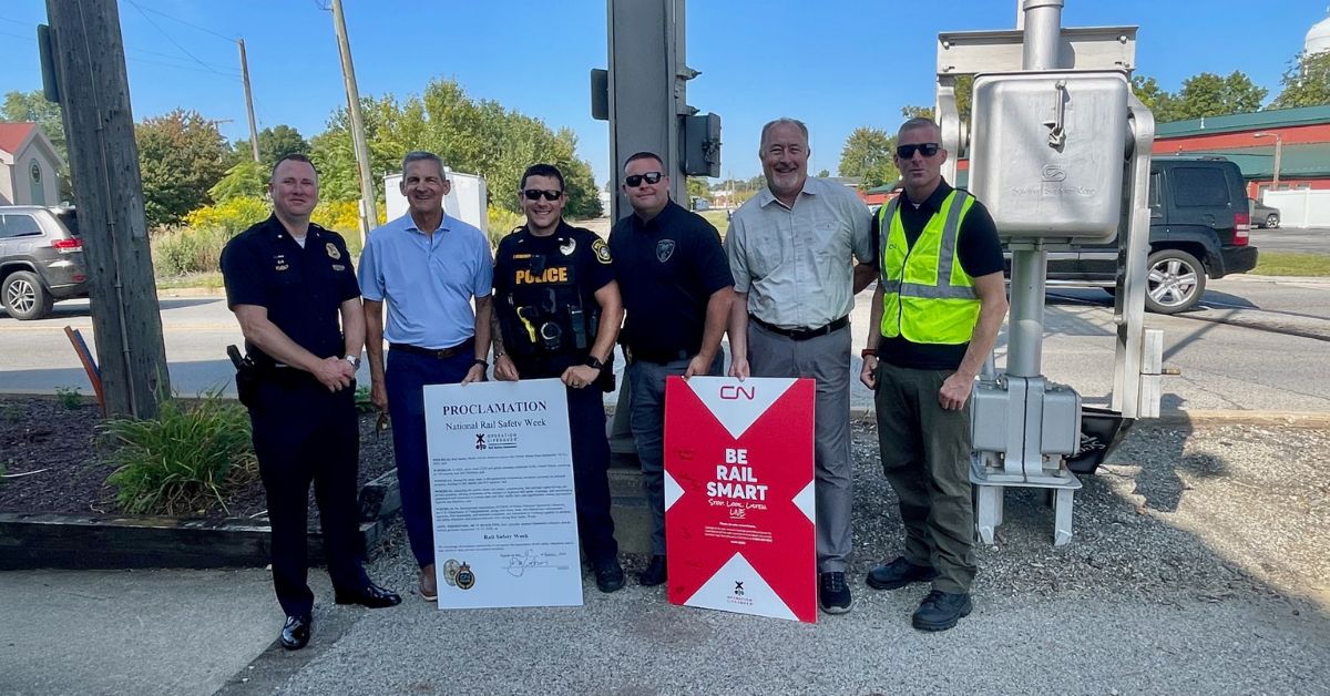 Valpo Partners with CN for Rail Safety