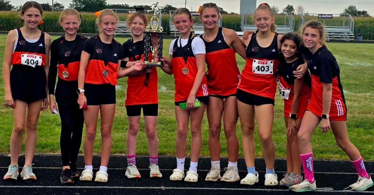 Westville Middle School Cross Country Makes History at 421 Run Invite