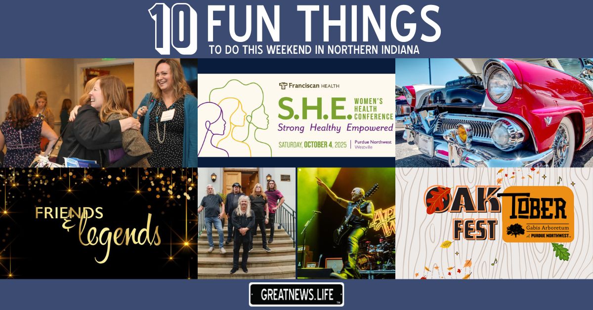 10 Fun Things To Do in Northern Indiana this weekend, October 2 &#8211; October 5