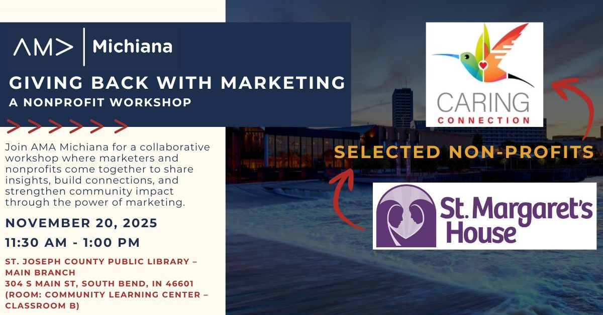 Giving Back with Marketing: A Nonprofit Workshop