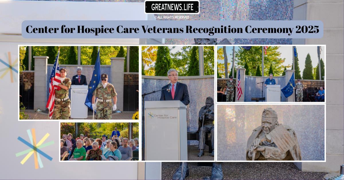 10th annual Veterans Tribute Ceremony honors veterans at Center for Hospice Care’s Mishawaka Campus