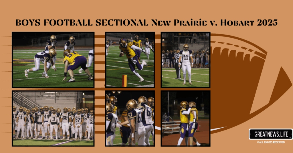 BOYS FOOTBALL SECTIONAL New Prairie v. Hobart 2025
