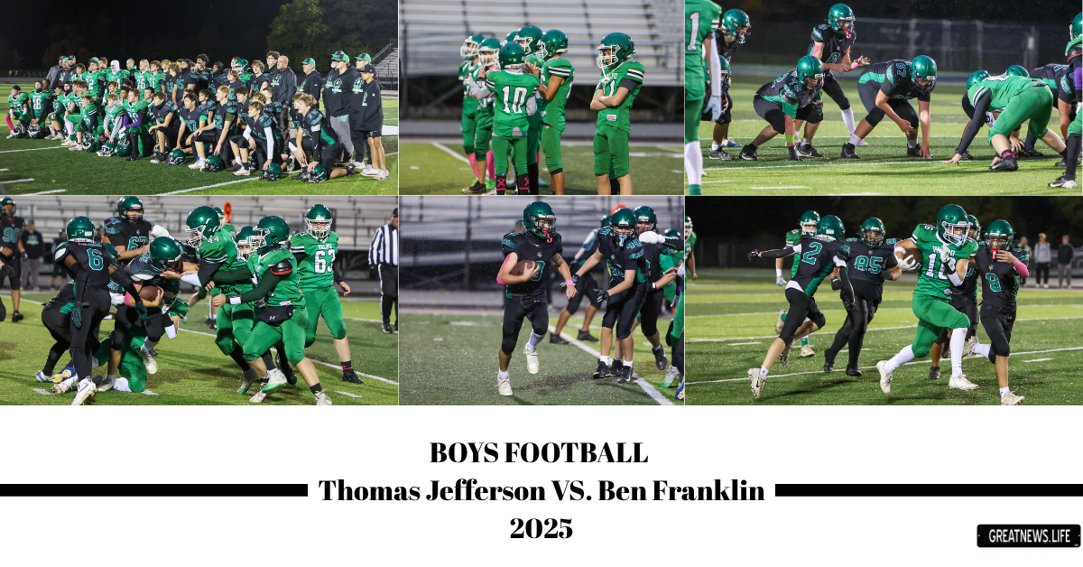 BOYS FOOTBALL Thomas Jefferson VS. Ben Franklin 2025