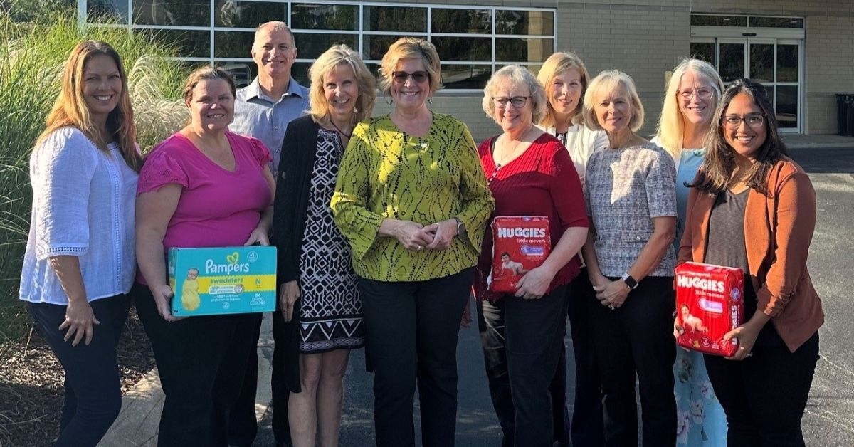 Chesterton CAPTRUST donates $10K to Franciscan Prenatal Assistance Program’s Diaper Pantry