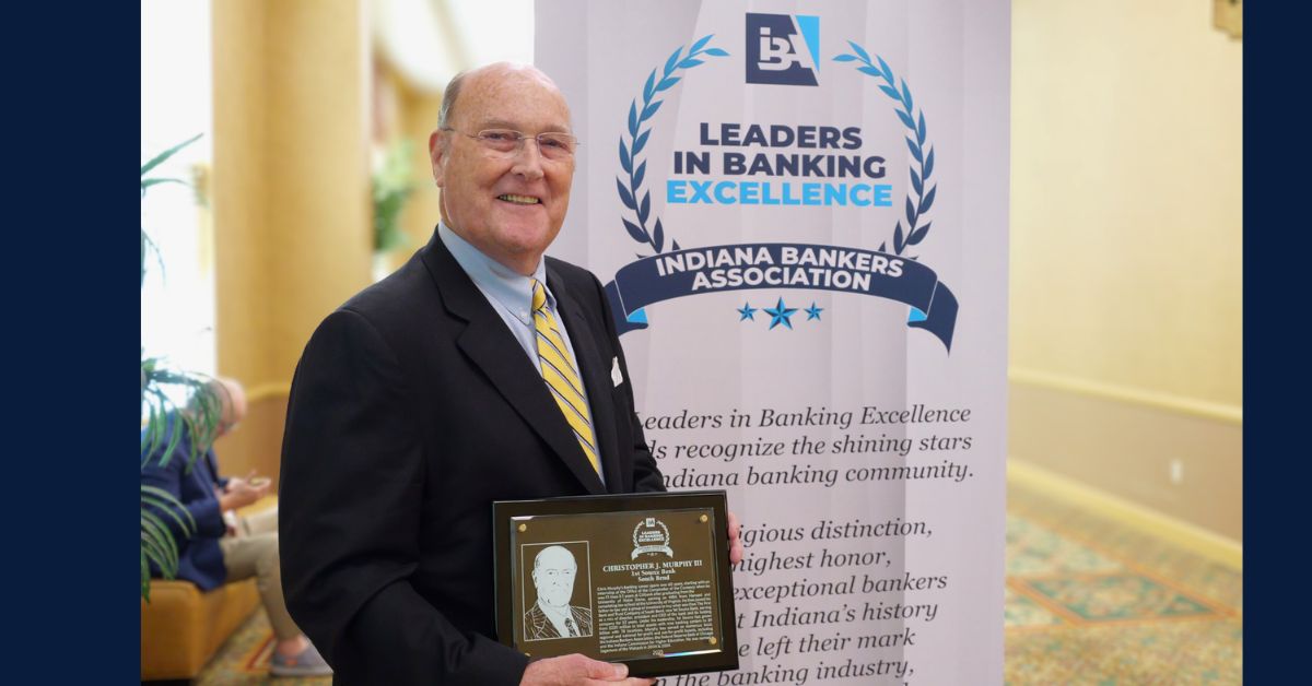 Christopher Murphy receives Indiana Bankers Association’s top honor