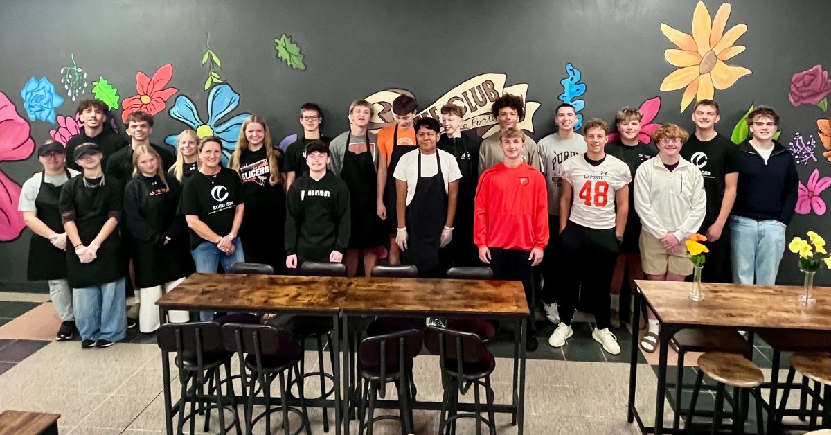 La Porte High School Coffee Club Celebrates Grand Opening for Third Successful Year