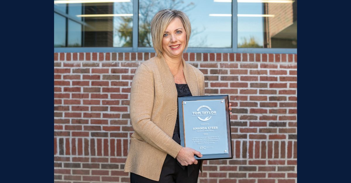 Amanda Steeb named 2025 Tom Taylor Award recipient