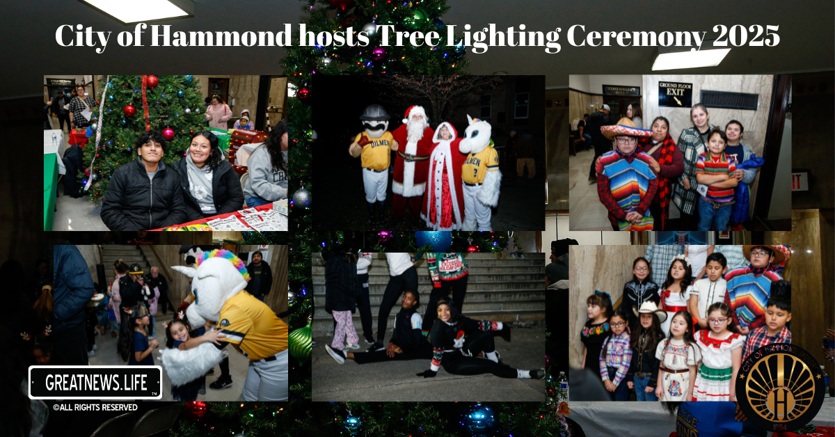 City of Hammond hosts Tree Lighting Ceremony 2025