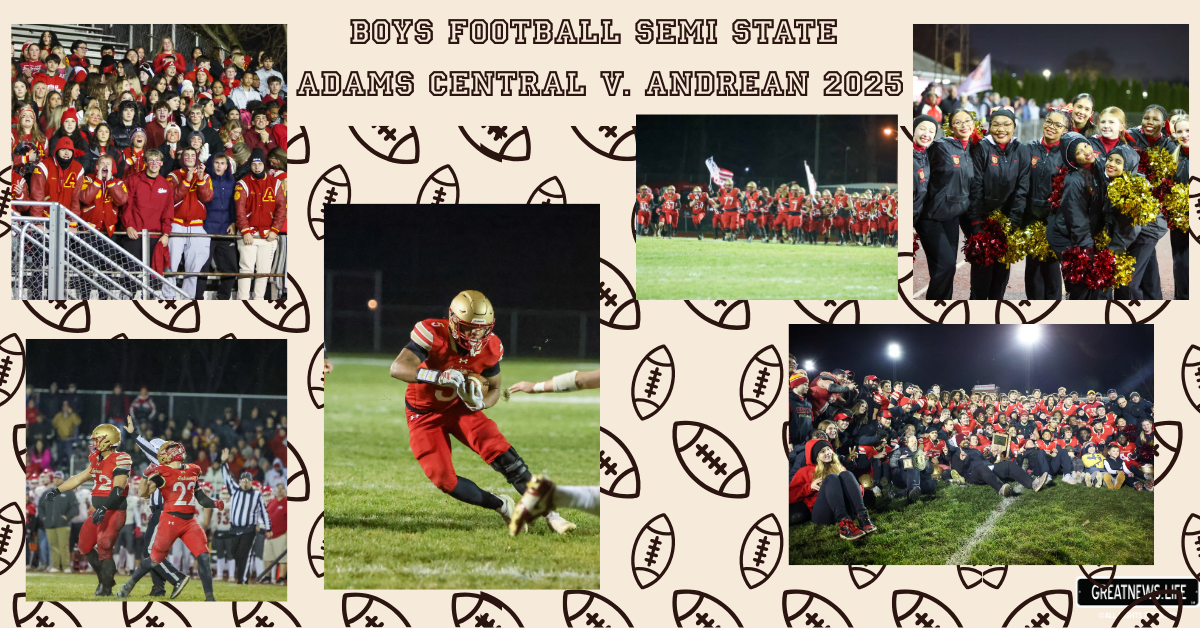 BOYS FOOTBALL SEMI STATE Adams Central v. Andrean 2025