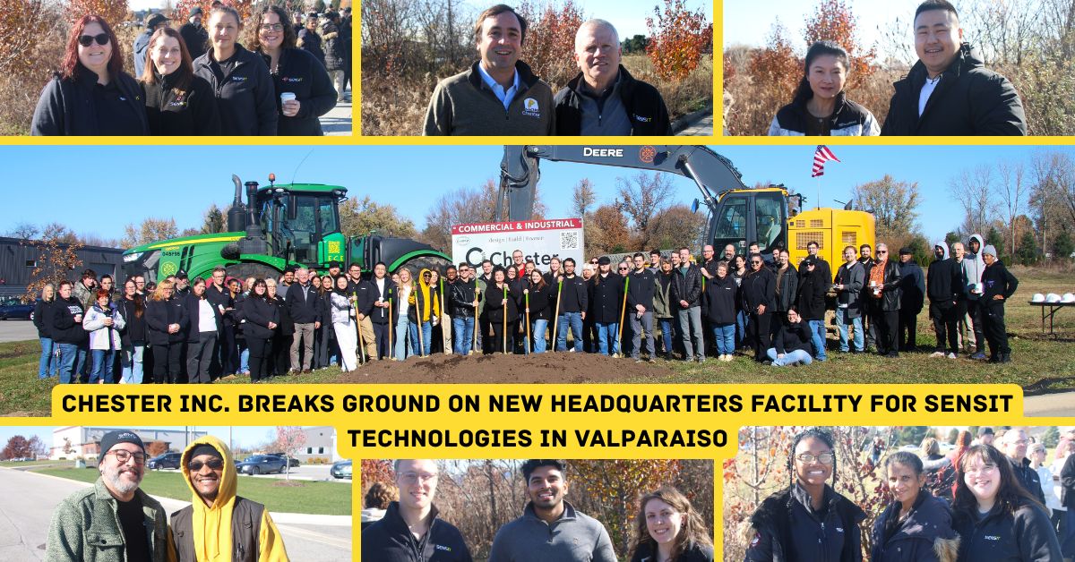 Chester Inc. Sensit Technologies Groundbreaking 2025