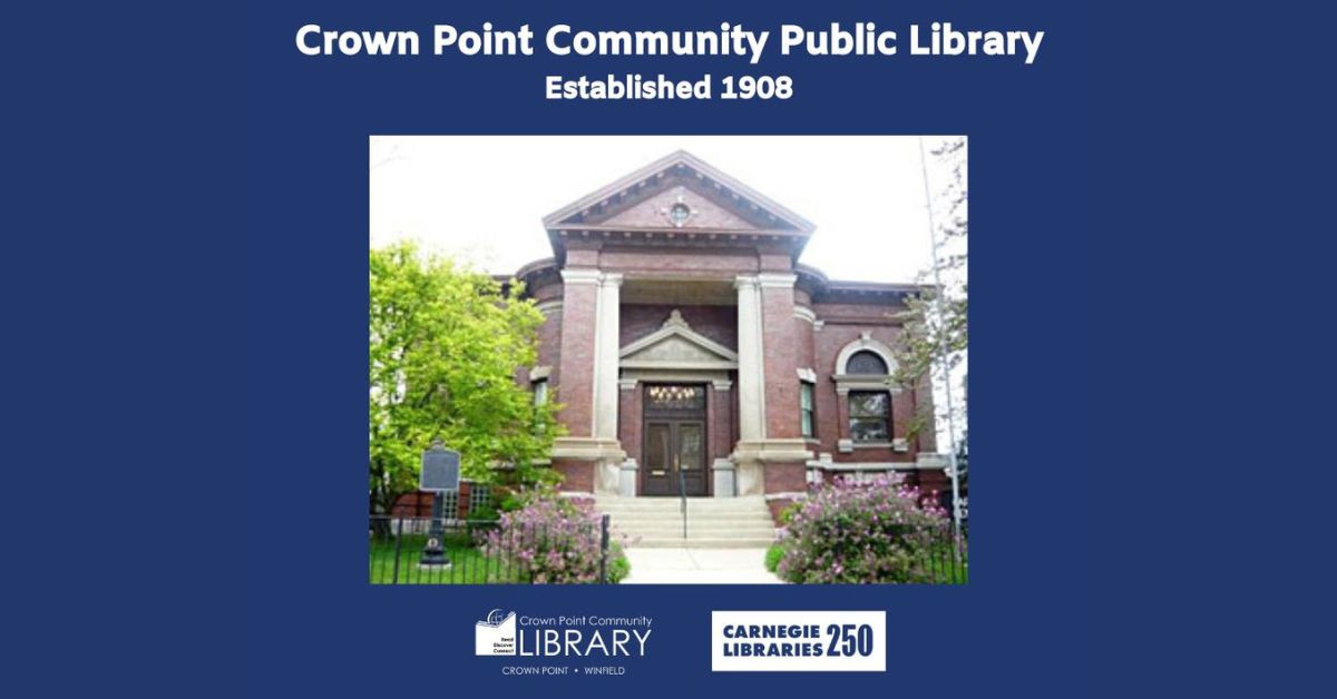 Crown Point Community Library to Receive $10,000 Gift from Carnegie Corporation of New York
