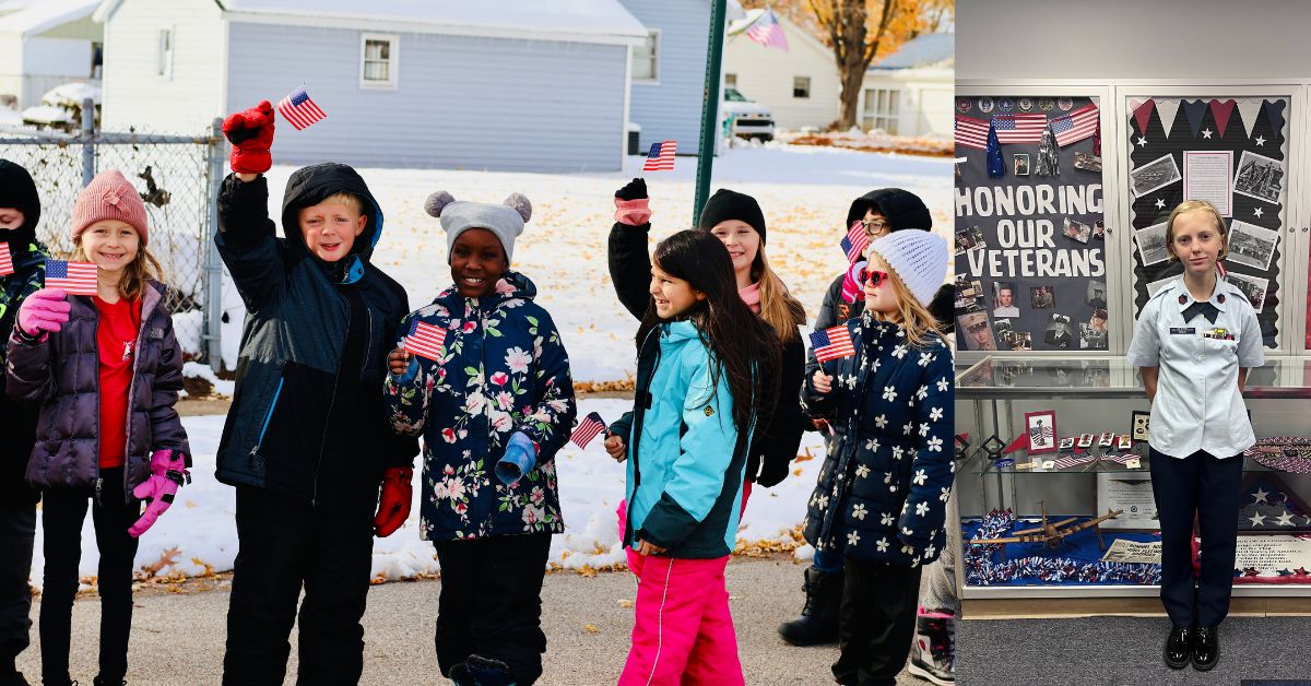 Kingsford Heights Elementary Receives Indiana’s 2025Purple Star School Distinction