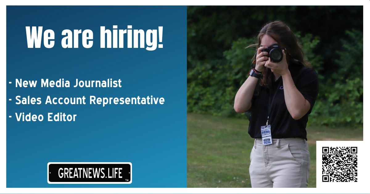 GreatNews.Life is hiring!